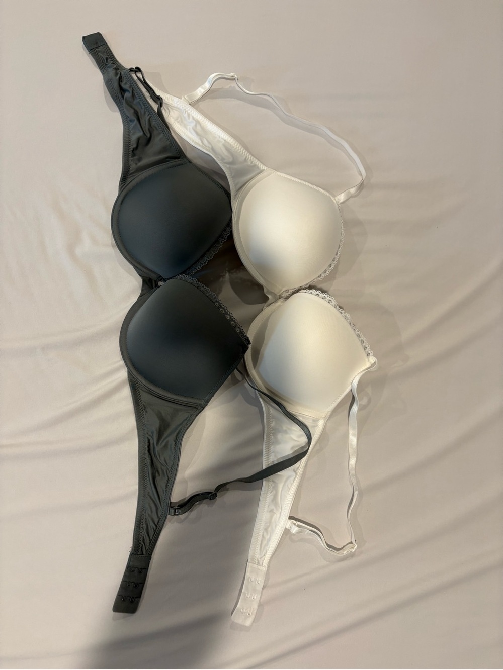 H&M Bras Duo - Gray &White.